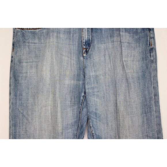 Vintage Rocawear Mens 38 x 32 Y2K Embroidered Baggy Wide Leg Jeans Q1047 - Picture 3 of 8